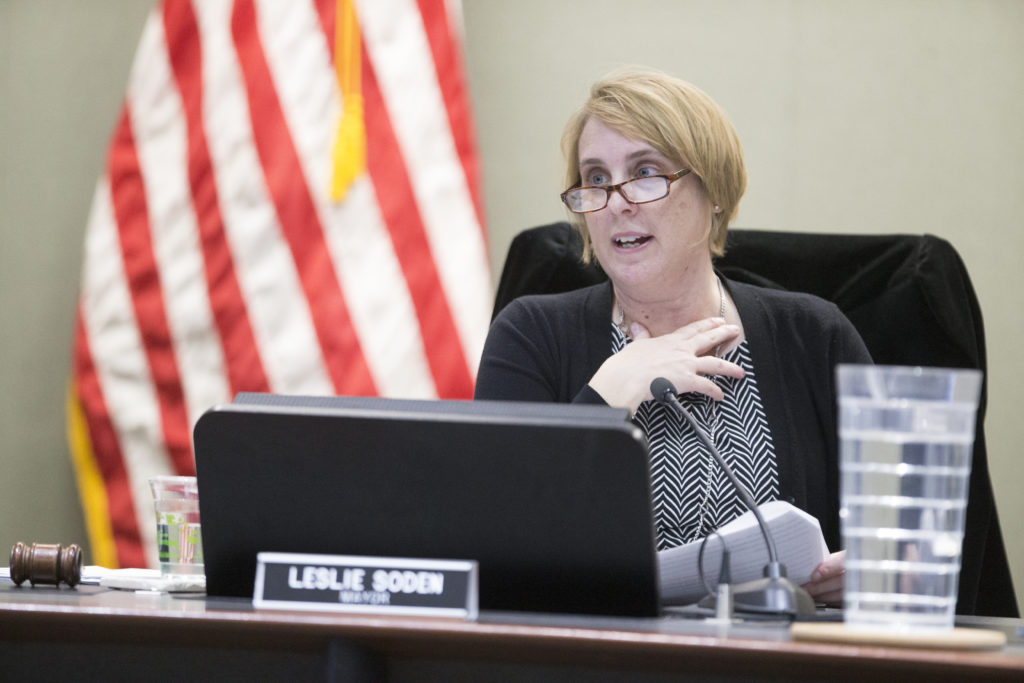 City Commissioner Leslie Soden says she will not run for reelection